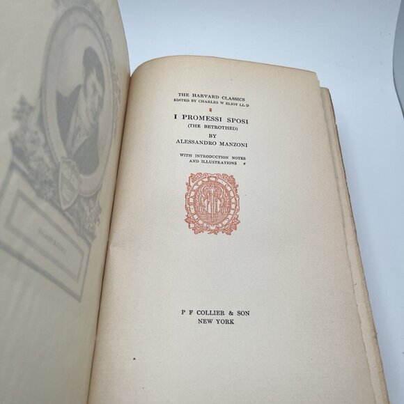 Harvard Classics 1909 Promessi Sposi Manzoni Alumni Edition De Luxe Limited 1000 - Picture 12 of 16